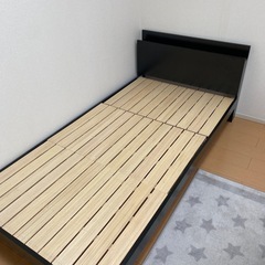 シングルベッド　　フレーム　中古の画像