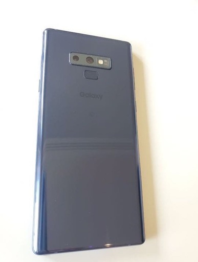 Galaxy note9 ocean blue （SIMロック解除）純正カバー付