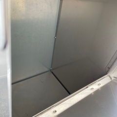 郵便ポスト　木目柄の画像