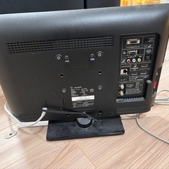 TV（SHARP 19V型）の画像