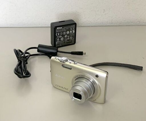 Nikon COOLPIX S3100 デジタルカメラ 1400万画素 シルバー ニコン デジカメ 札幌市 北区 屯田