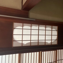 古い家の欄間の画像