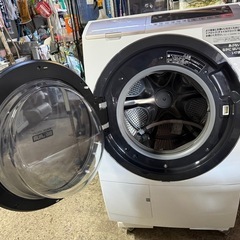 日立 BD-SV110CL シャンパン ビッグドラム [ななめ型ドラム式洗濯乾燥機 (11kg) 左開き]の画像