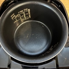 決まりました炊飯器2021年製3号炊きの画像