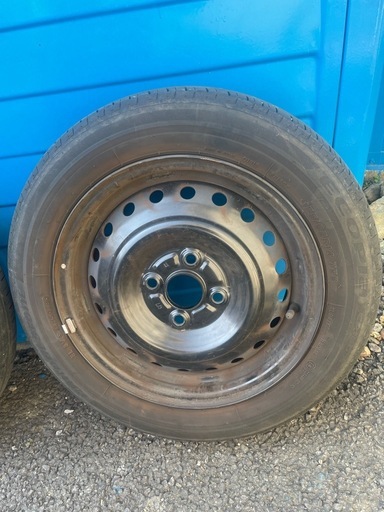 【決まりました】155/65R14 ノーマルタイヤ4本 ホイール付