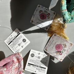 mofusandモフサンド×日比谷花壇 ゴブラン織クッション 冬春4種セットの画像