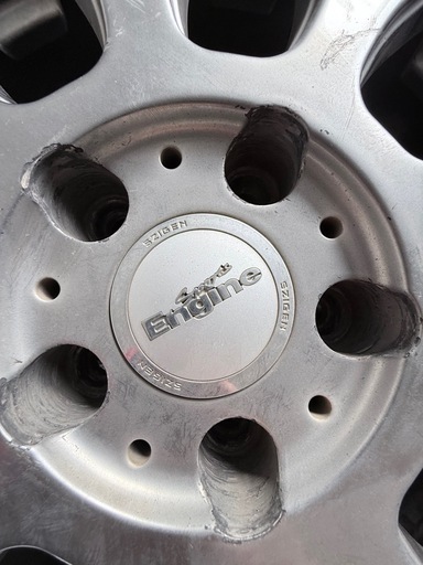 enjine ホイール18インチKUMHOタイヤ着き215/45/18