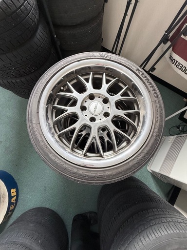 enjine ホイール18インチKUMHOタイヤ着き215/45/18