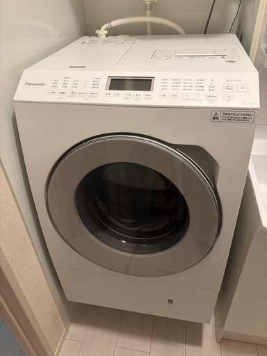 Panasonic ドラム式洗濯機　使用年数半年　美品