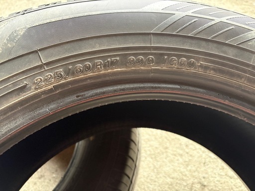 YOKOHAMA  iG60 225/60R17 1本 冬タイヤ スペア予備などに