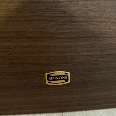 【即購入不可】シモンズ　シングルベッドフレームの画像