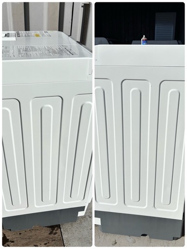 ??①2022年アイリスオーヤマ ドラム式洗濯機　FLK842-W 8/5kg 配達　無料　設置　まで無料??  