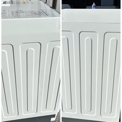 🔥🔥①2022年アイリスオーヤマ ドラム式洗濯機　FLK842-W 8/5kg 配達　無料　設置　まで　対応🚚💦  の画像