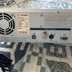 ジャンク品　DVDプレイヤーの画像