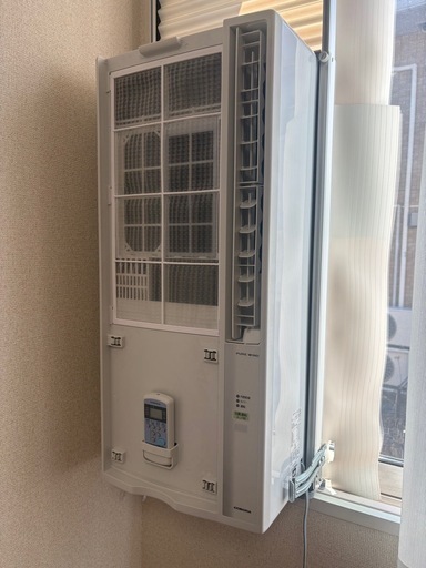 コロナルームエアコン(ウインド形冷房専用)　説明書あり