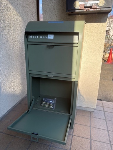 【早い者勝ち】宅配ボックス一体型ポスト 大容量 置き型  美品 10000円