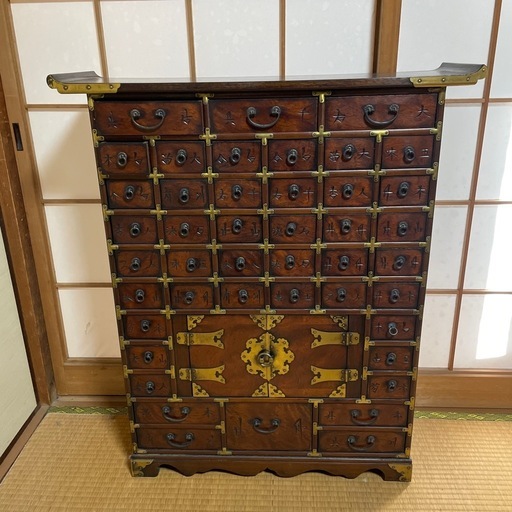 薬箪笥 ヤクジャン アンティーク 李朝家具