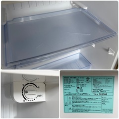 【美品‼️】ハイアール 106Lノンフロン冷凍冷蔵庫 ホワイト♪の画像