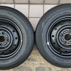 ⭐️ スズキアルトで使用145/80/13タイヤホイール4本セット中古品⭐️⭐️の画像
