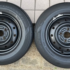 ⭐️ スズキアルトで使用145/80/13タイヤホイール4本セット中古品⭐️⭐️の画像