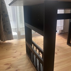 伸長式ダイニングテーブル3点セットの画像