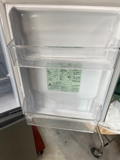 2018年製AQUAノンフロン２ドア冷蔵庫126L
