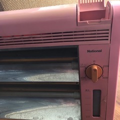 ナショナル　スチーム付き電気ストーブの画像