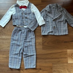 SHEIN  ベスト ブレザー & ブレザー & 蝶々結びフロント シャツ ＆パンツの画像