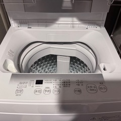 【美品】2023年製 TOSHIBA 全自動洗濯機 4.5kg｜動作良好・一人暮らしに最適｜2/28・2/29お渡し可の画像