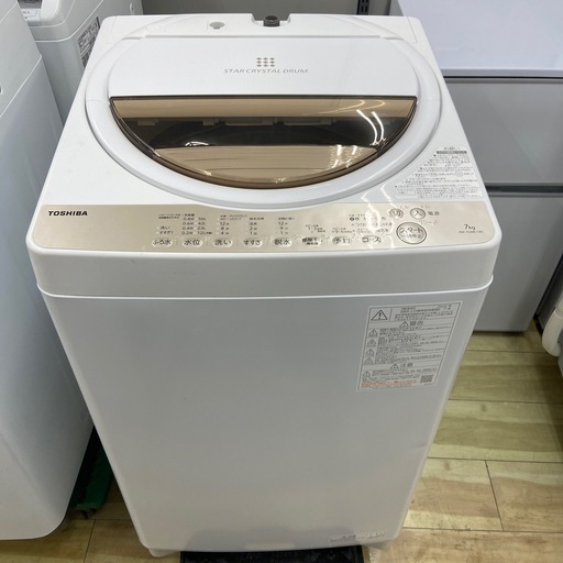 東芝 7.0kg全自動洗濯機【リサイクルフカツ岡崎倉庫店】260222SM-44