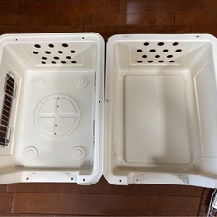 ペット用ケージ　2個セットの画像