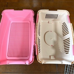 ペット用ケージ　2個セットの画像