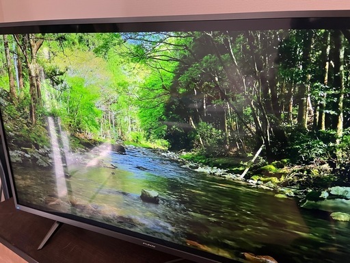 FUNAI 43型テレビ 2022年製 動作良好 リモコン付き 