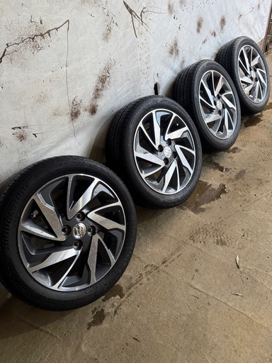 165/55r15 スペーシア　ホイール　アルミホイール　軽自動車　スズキ　美品　バリ山　新車外し　ワゴンR など　早い者勝ち！