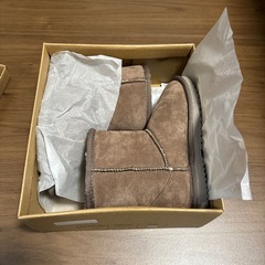 キッズ　ムートンブーツ　19.0の画像