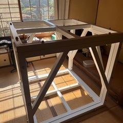 エコルート　地震シェルター　分解済み　説明書あり　床板新品の画像