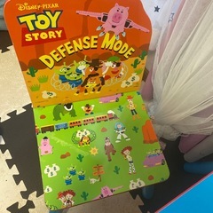 トイストーリー子供用　テーブル、椅子　あげますの画像