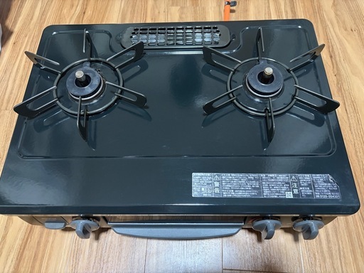 楽天市場】業務用鋳物二重ガスコンロセット TS-210 LPG(プロパンガス プロパンガス用　ガスコンロ