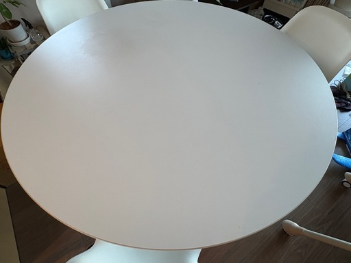 【引き取り希望】IKEAダイニングテーブル　イス3脚　