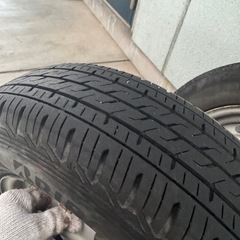 タイヤホイール付きの画像