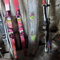 スキー 5セット こども用 大人用の画像