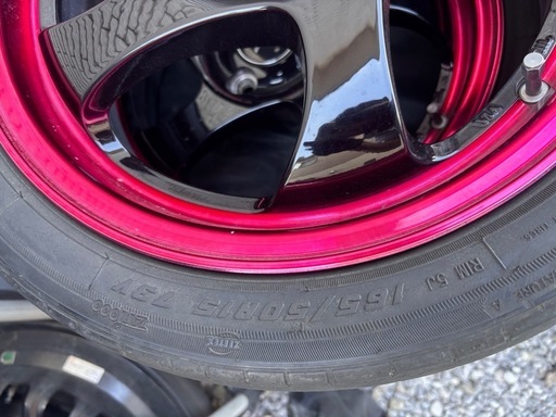 最終値下げアルミホイール 165/50R15