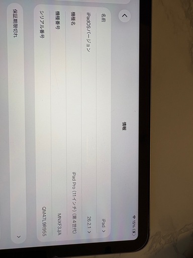 最終値下げ‼️iPad Pro 11インチ256GB　Wi-Fiモデル（第4世代）中古品　他3点セット