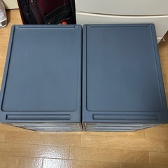 カラーボックス　　収納　タンス　２つセットの画像