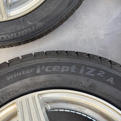 新品スタッドレスタイヤ付きホイール13インチ
の画像