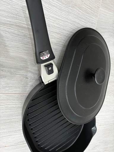 グリルパン Panasonic ガスコンロ専用 IHでは使えません (Maaaa) て