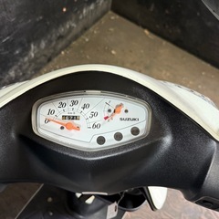 ★支払総額3.8万円★関東圏内即日配送可能！ 全車走行テスト済み！ スズキ アドレスV50 白 CA44A 人気のV50！ ４ストインジェクション！ 集中キー！ バッテリー新品！ サイスタ付き！の画像