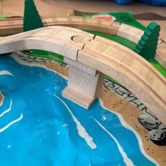 木製トーマス　ソドーベイセットの画像