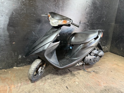 ★支払総額4.8万円★定休日無し！いつでも現車確認可能です！ スズキ アドレスV50 マッド CA4BA 人気のV50！ ４ストインジェクション！ 集中キー！ バッテリー新品！ CA4BA型！