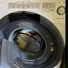 SHARP ドラム式洗濯機の画像